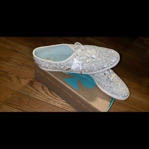 Kate Spade/Keds Glitter Sneakers